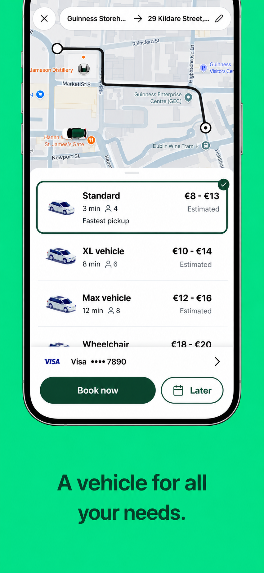 Choose a vehicle for your needs